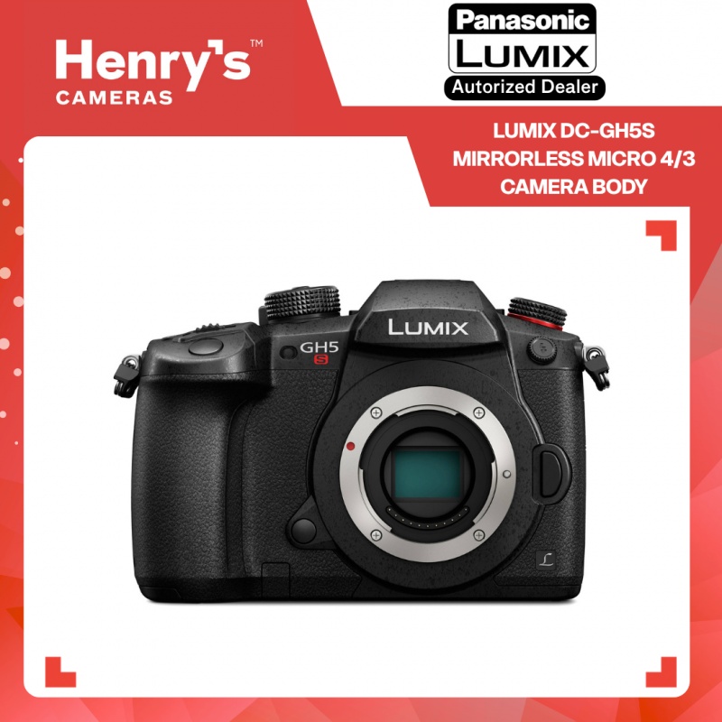 PANASONIC LUMIX DC-GH5S MIRRORLESS MICRO 4/3 CAMERA (BODY)